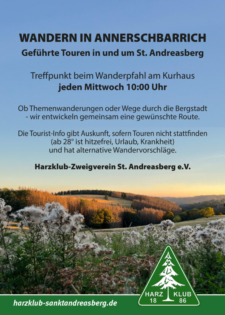 Plakat "Wandern in Annerschbarrich"