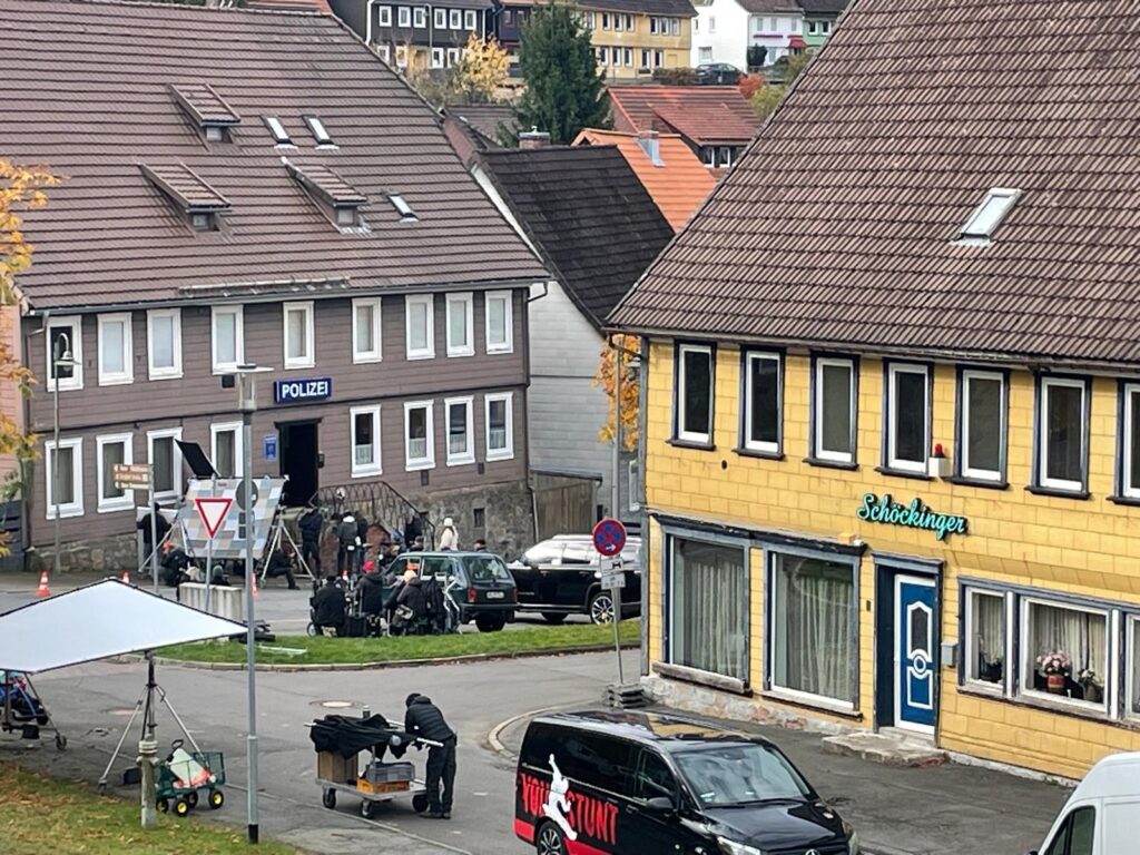 Drehort des Harten Brocken: Polizeistation und Schöckinger