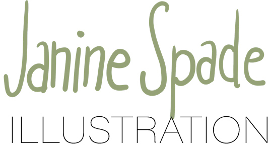 Illustratorin Janine Spade